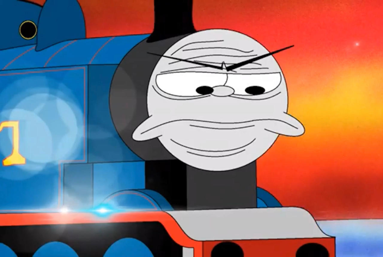 Angry Thomas The Tank Engine By IamNotUnderage On DeviantArt angry-thomas-the-tank-engine-by-iamnotunderage-on-deviantart