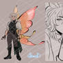PRECLAIMED 2024 Orange Butterfly Moth
