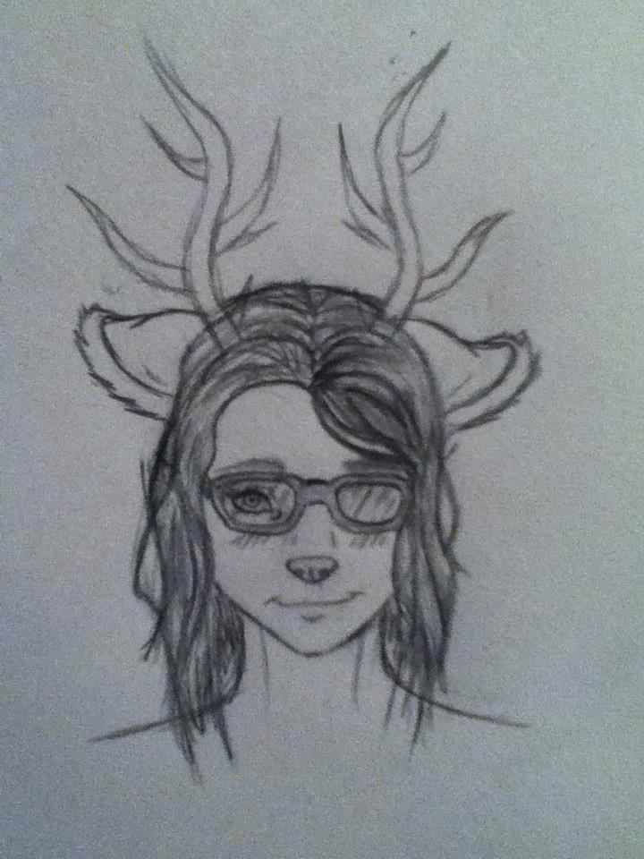 Cute Deer Lady