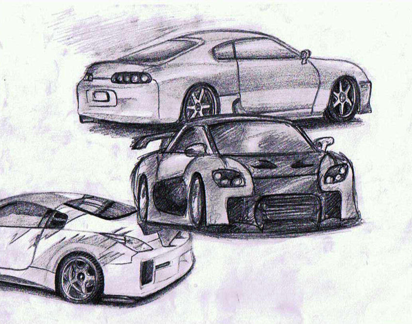 Deviantart Cars Draw Car Compilation by ssjkell on DeviantArt
