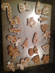 Hungarian Gingerbread Cookies