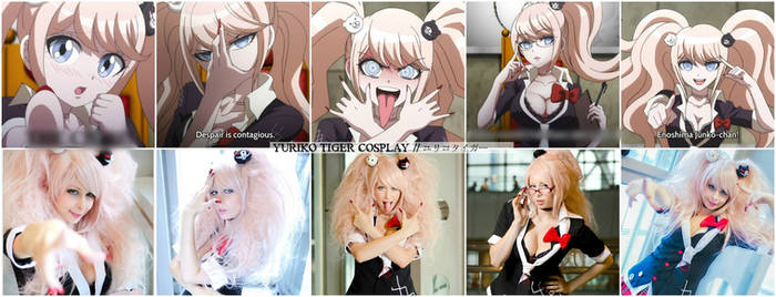 Enoshima Junko Cosplay vs Anime