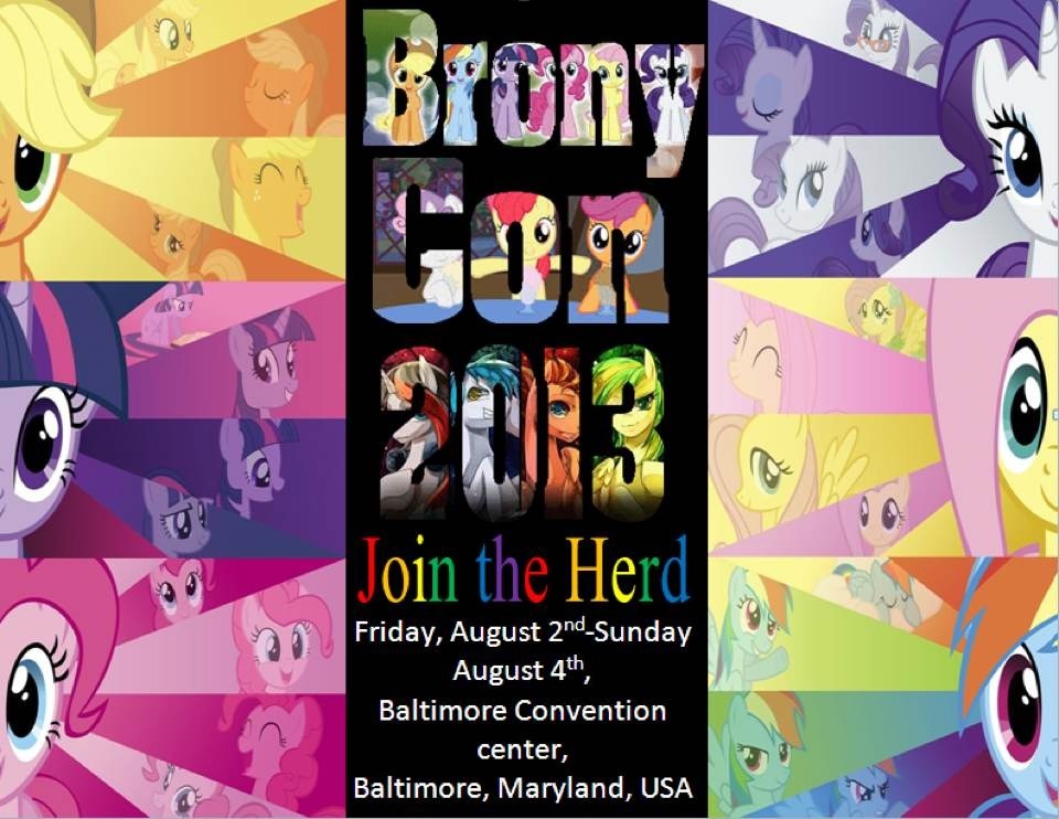 BronyCon 2013 Poster