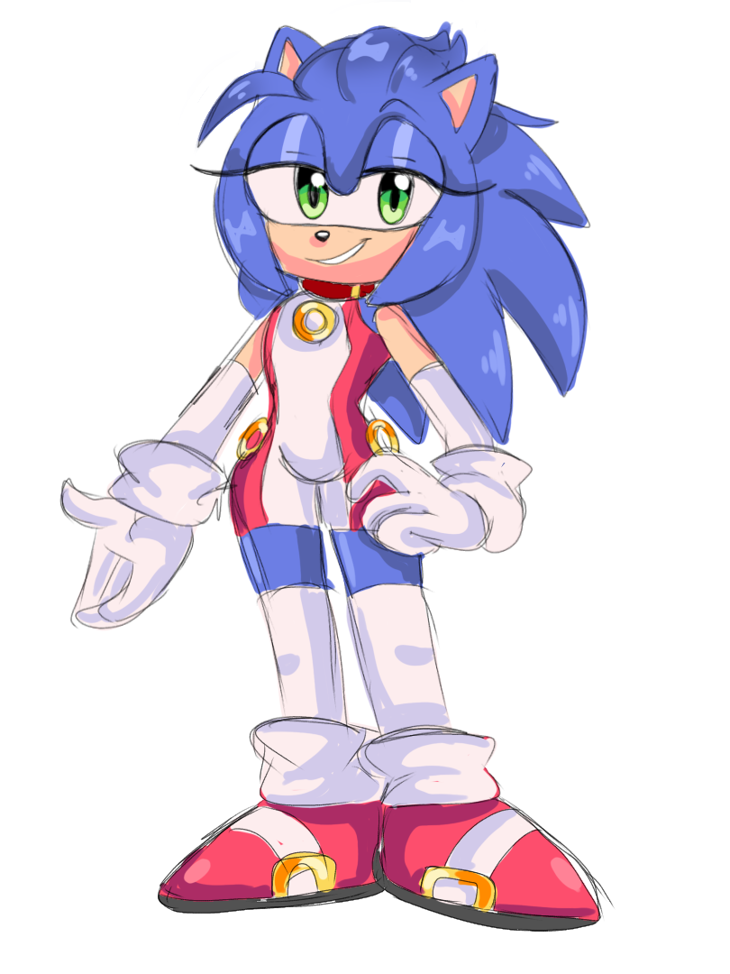 Deviantart Soni Sonic the hedgehog by SumpthinPhishy on DeviantArt