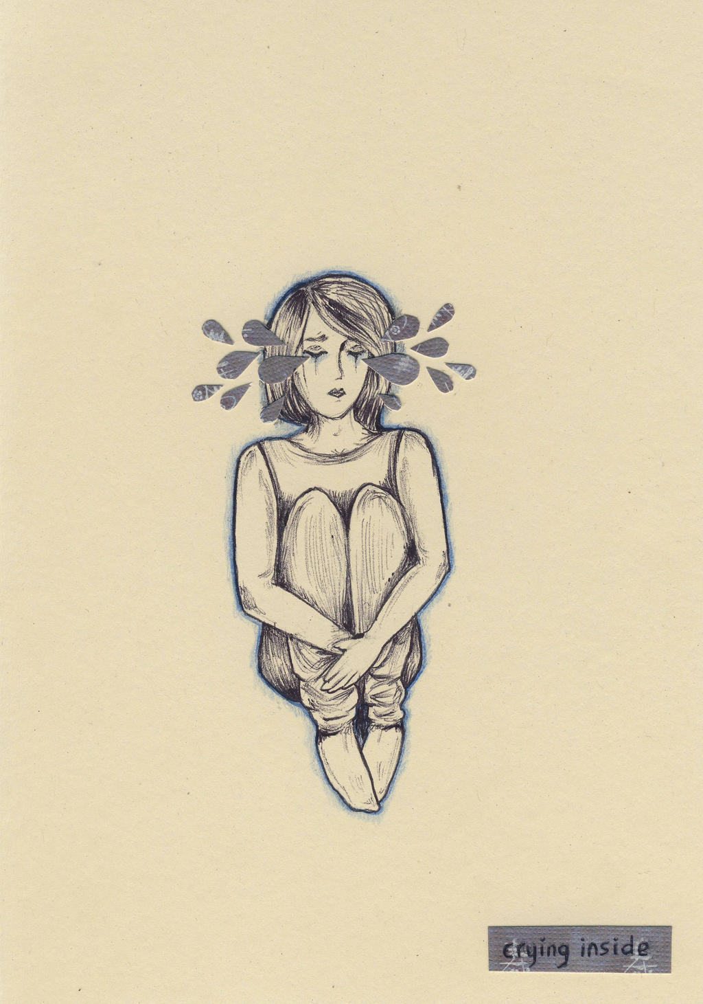 Crying Deviantartinsert Crying inside by ArieeArt on DeviantArt