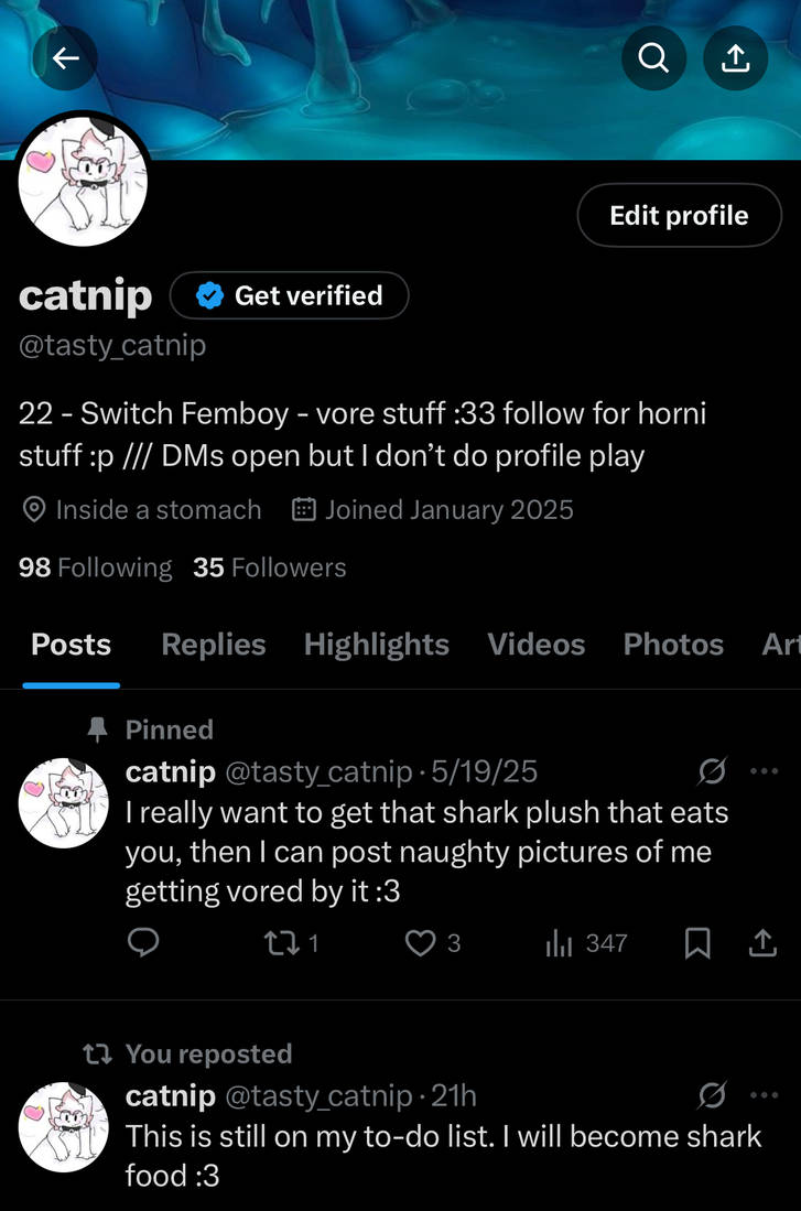 Add my X/Twitter by femboinom on DeviantArt Add my X/Twitter by femboinom on DeviantArt