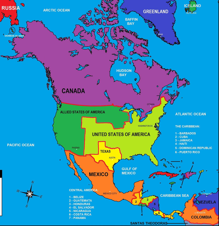 Карта америки. Континент Северная Америка страны на карте. Страны Северной Америки на карте Северной Америки. Карта Северной Америки на английском. Карта Северной Америки со странами на английском.
