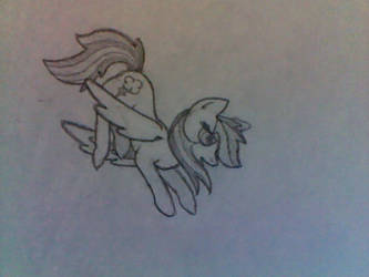 Quick Rainbow Dash sketch