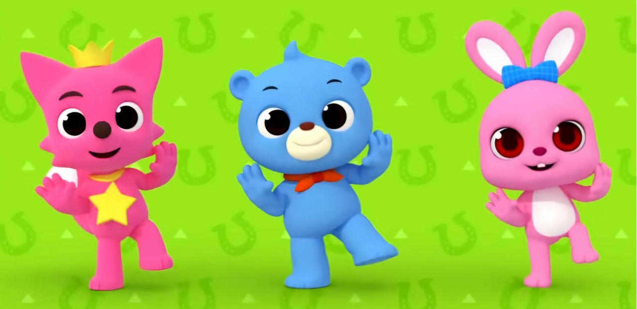 Pinkfong,Bebba,and Whiskers by GloverLand on DeviantArt