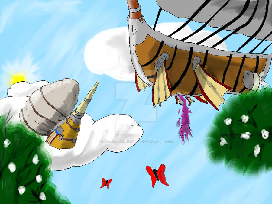 Airships by RajamalanFighter on DeviantArt