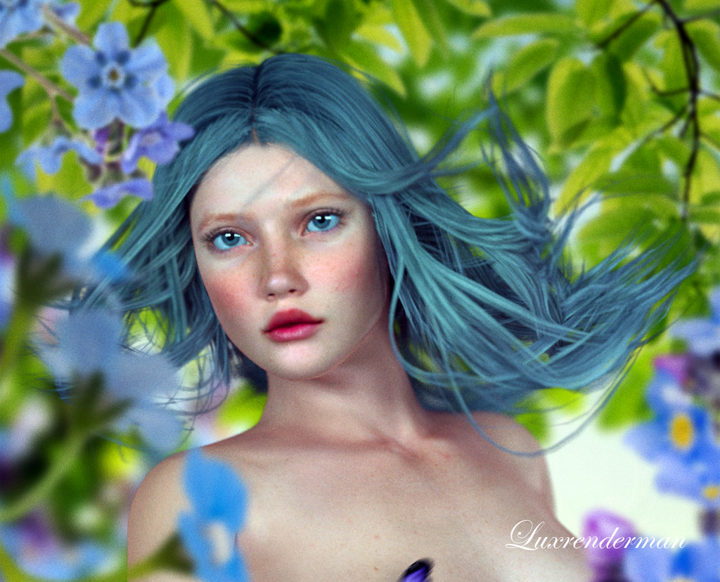 Flower Photoshoot 2 Detail by luxrenderman
