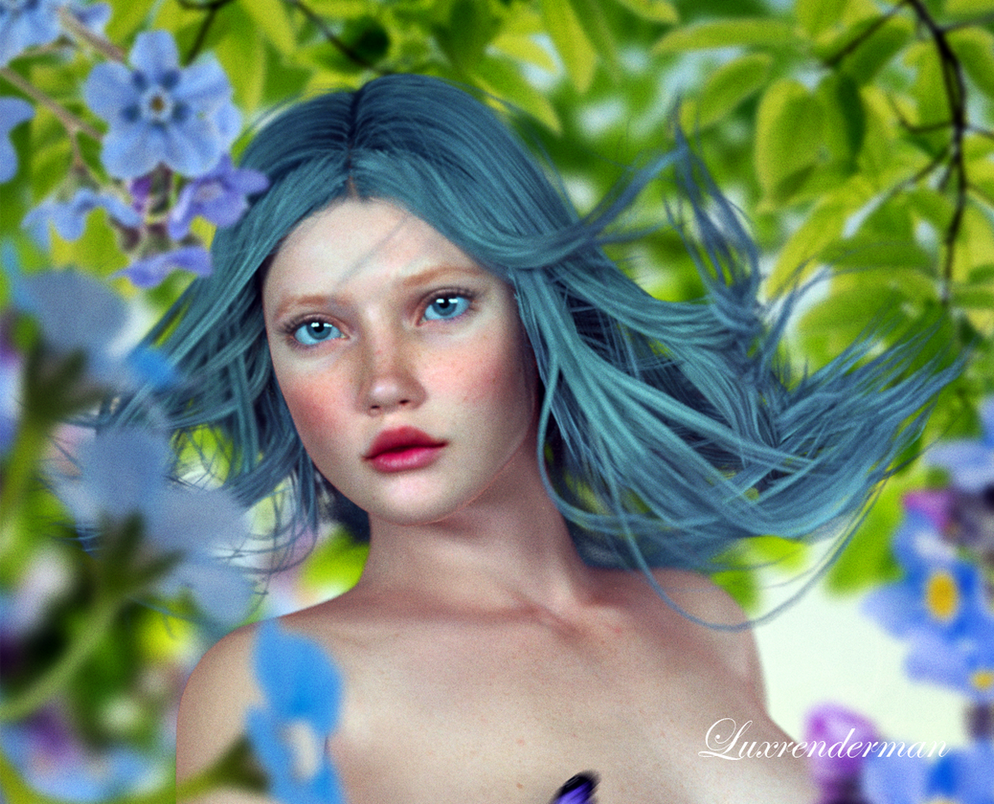 Flower Photoshoot 2 Detail by luxrenderman
