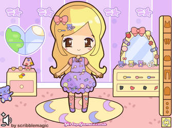 Cute Doll Dress up Screenie