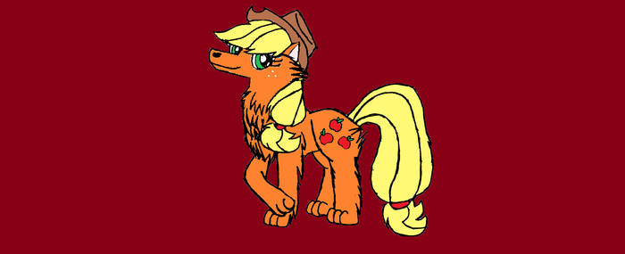 Wolf Applejack x3