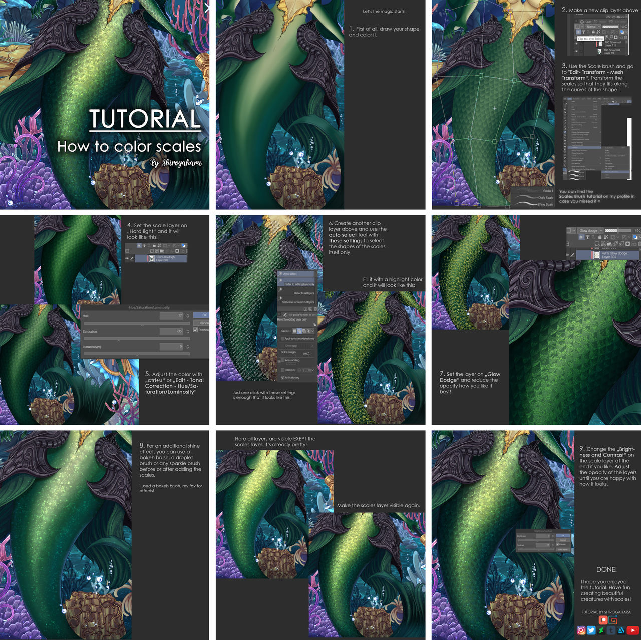 Tutorial Draw Scales Texture TUTORIAL TEXTURE Scales on Drawing-tutorial - DeviantArt