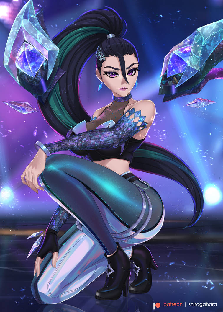Kaisa KDA All Out by Shirogahara on DeviantArt