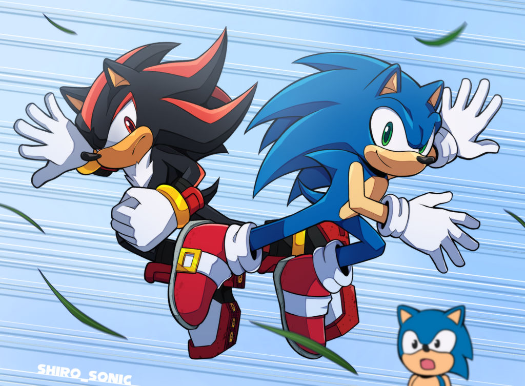 Sonic x Shadow Generation by Shirogahara on DeviantArt