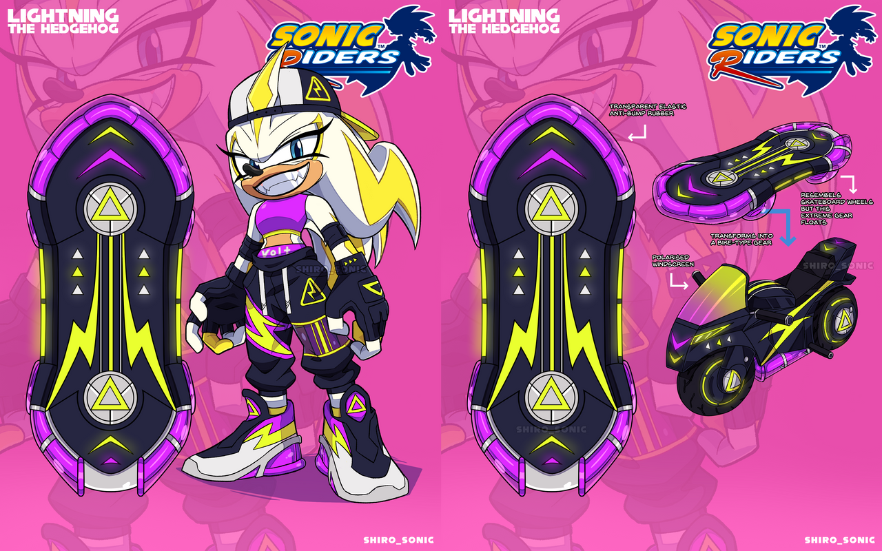 Sonic Riders Suits SONIC RIDERS DESIGN by Shirogahara on DeviantArt