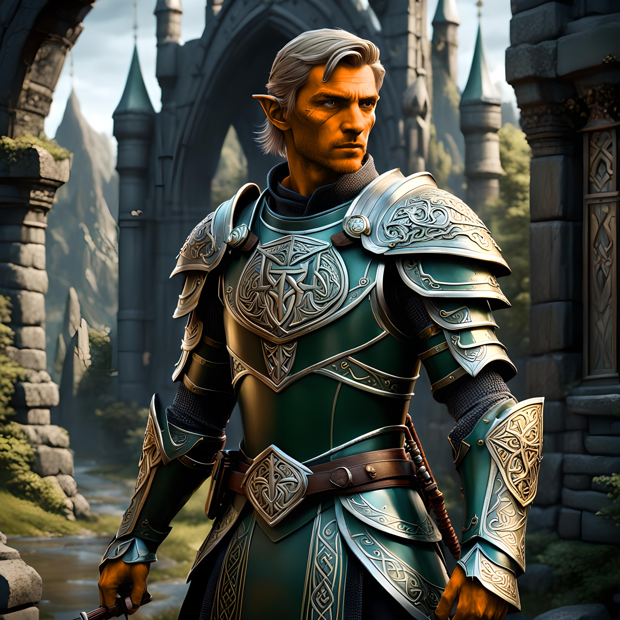 World Of Aetherion: Sun Elf Soldier by DwarfSilverQueen on DeviantArt