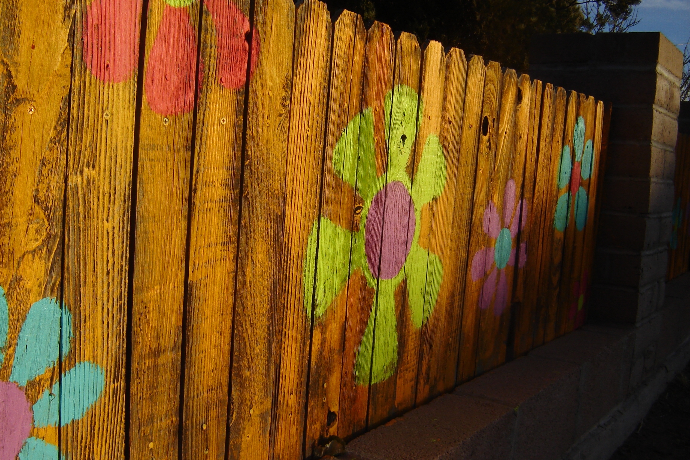 Flowered Fence