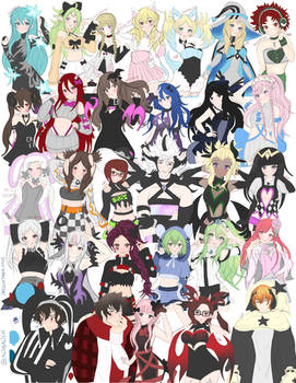 Day 31 DressTober2025 Collage