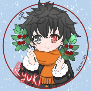 Chibi Mistletoe Ryuki