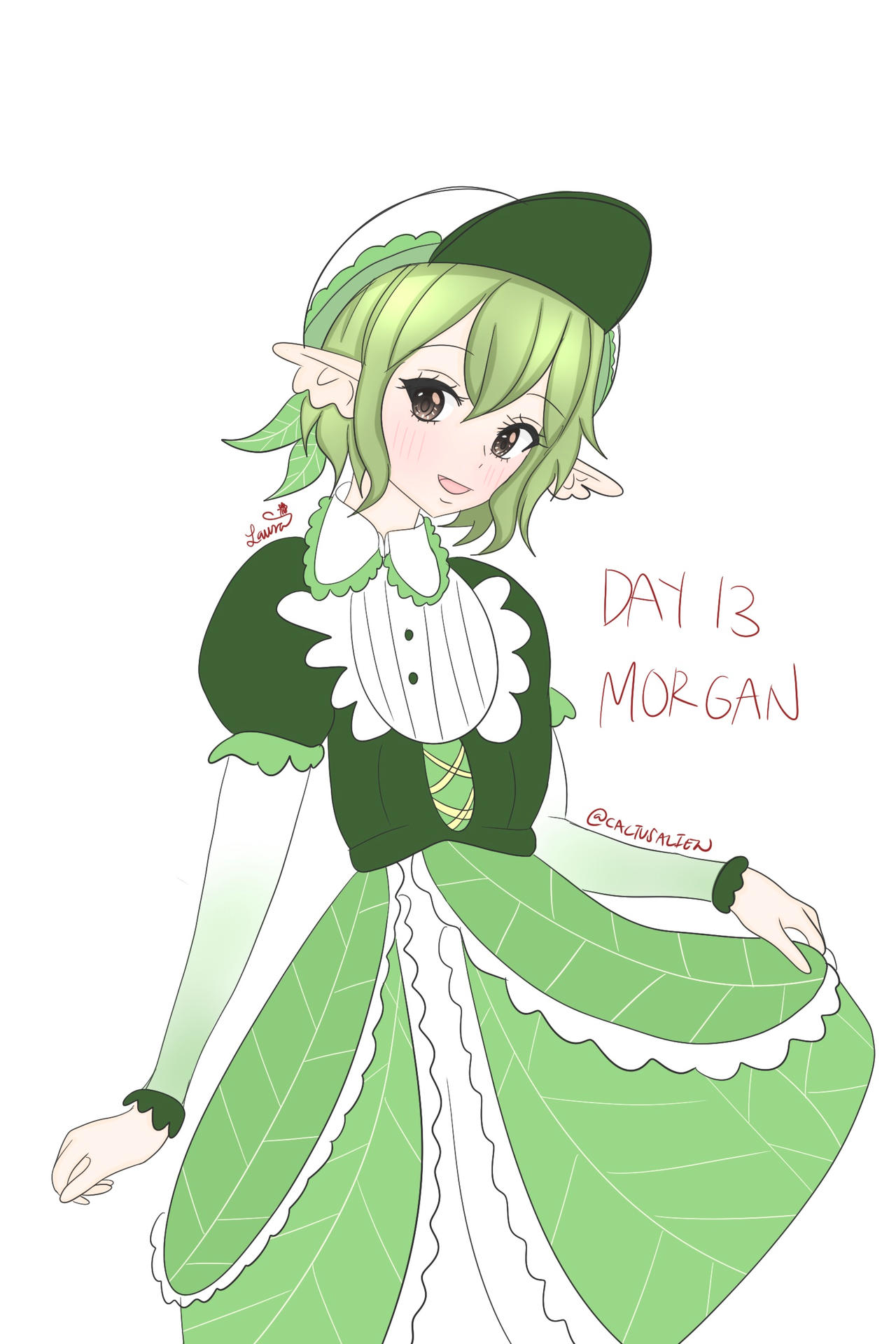 Day 13- Morgan F 5.13.26 by MiracleRibbon on DeviantArt