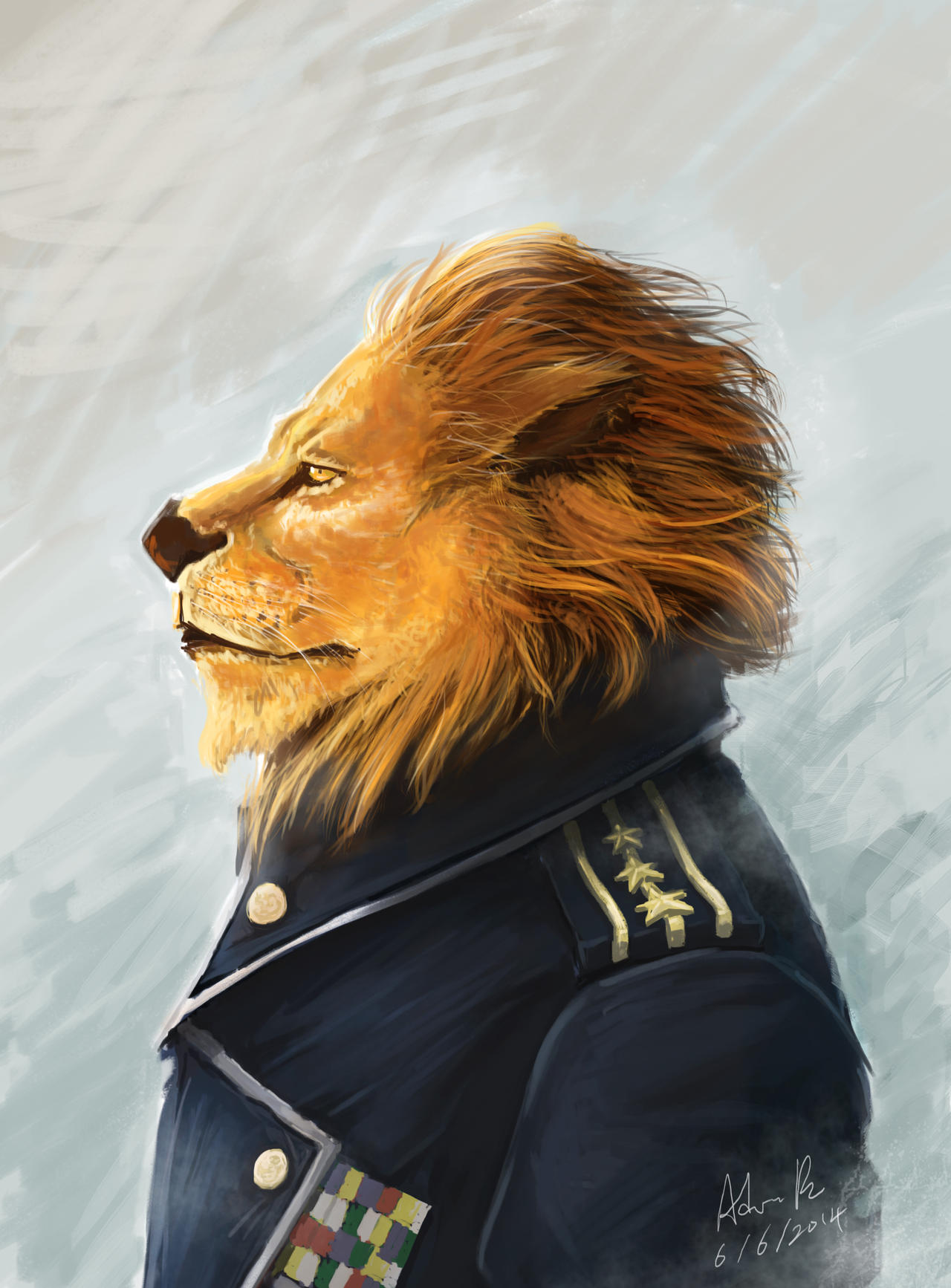 Lion General by adrianfu2001 on DeviantArt