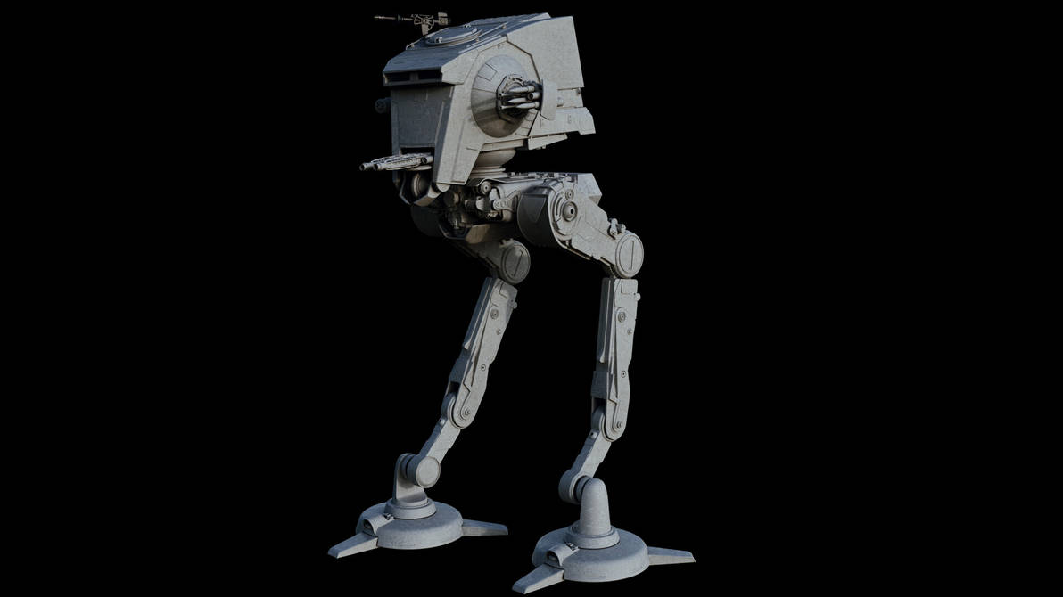 At St Deviantart AT-ST by O513 on DeviantArt