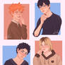 Haikyuu boys