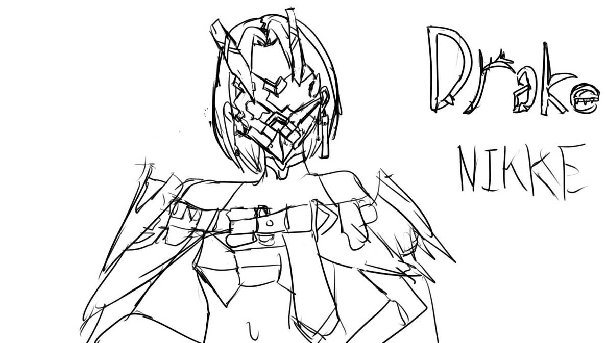 Drake(Nikke) by BlackHellOwl on DeviantArt
