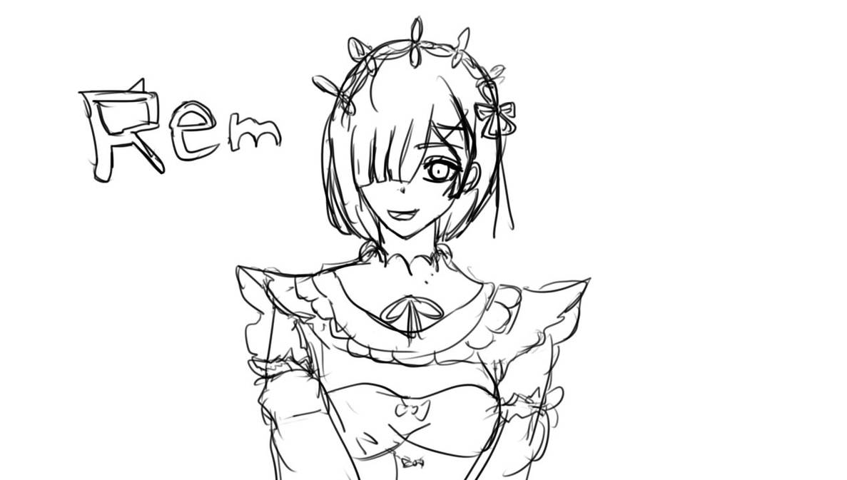Rem by BlackHellOwl on DeviantArt