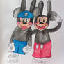 Mickey and Oswald