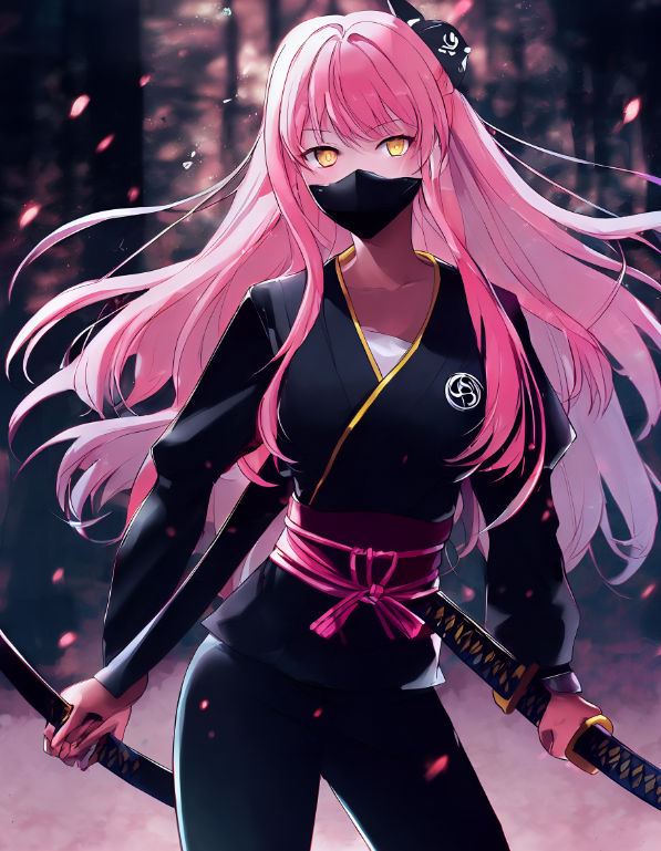 Pink Ninja Warrior V.2 of 4 by AnimationCreation08 on DeviantArt