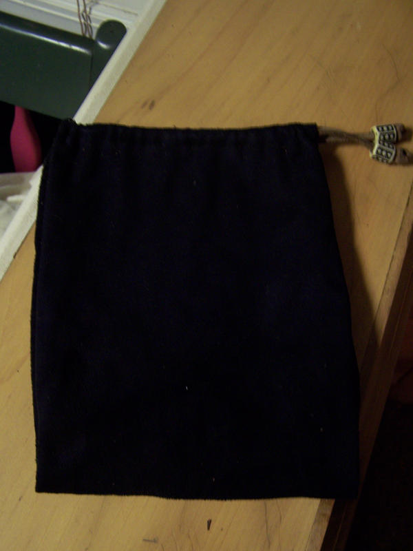 Velvet drawstring bag by xjovialonex on DeviantArt