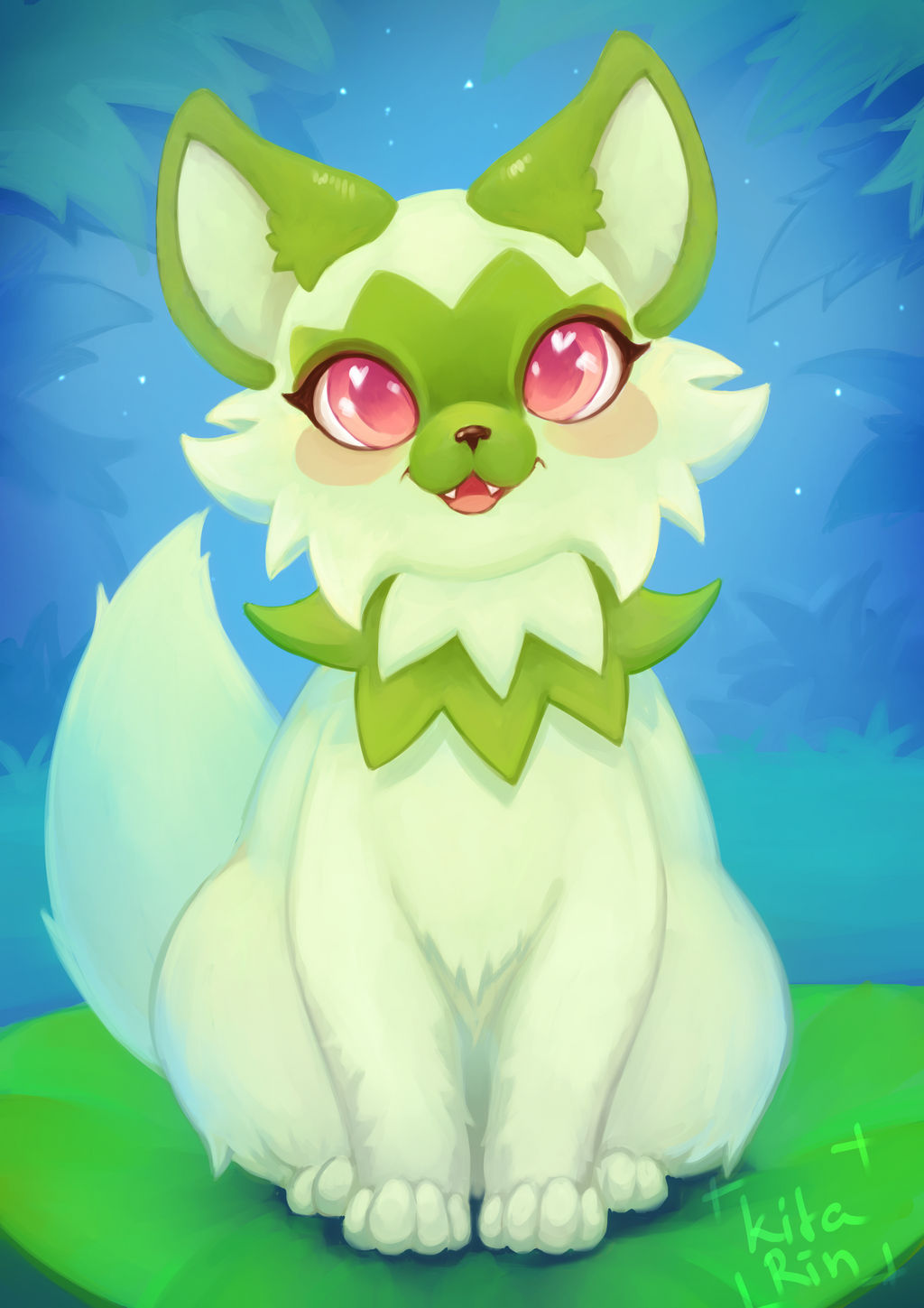 Sprigatito by Kita-Rin on DeviantArt
