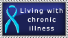 Chronic Illness Stamp by DracoFlameus