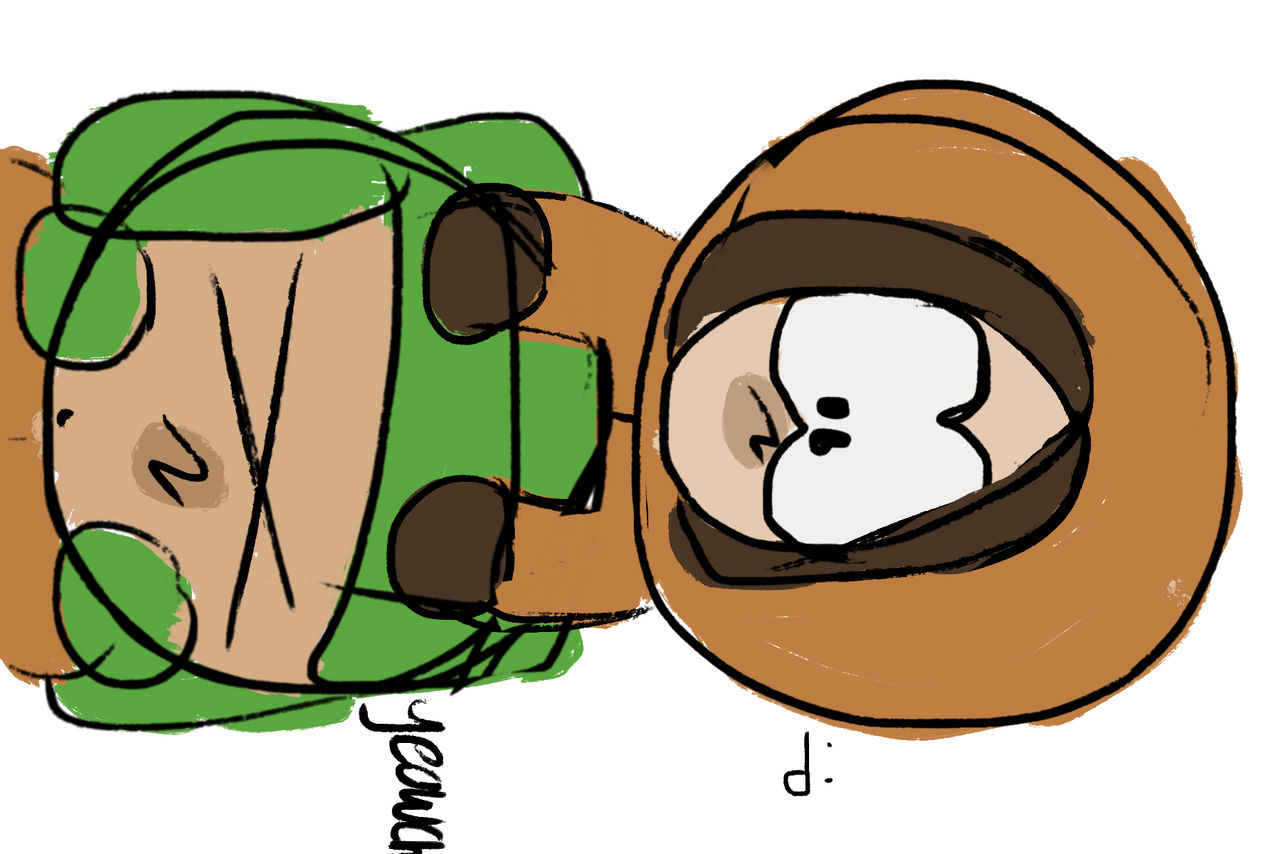 Kenny x kyle k2 (sideways sorry) by WendyLovesCatss on DeviantArt