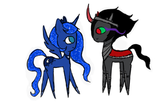 Sombra and Luna