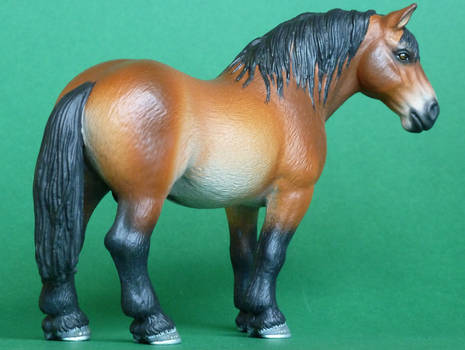 Schleich Percheron stallion CM