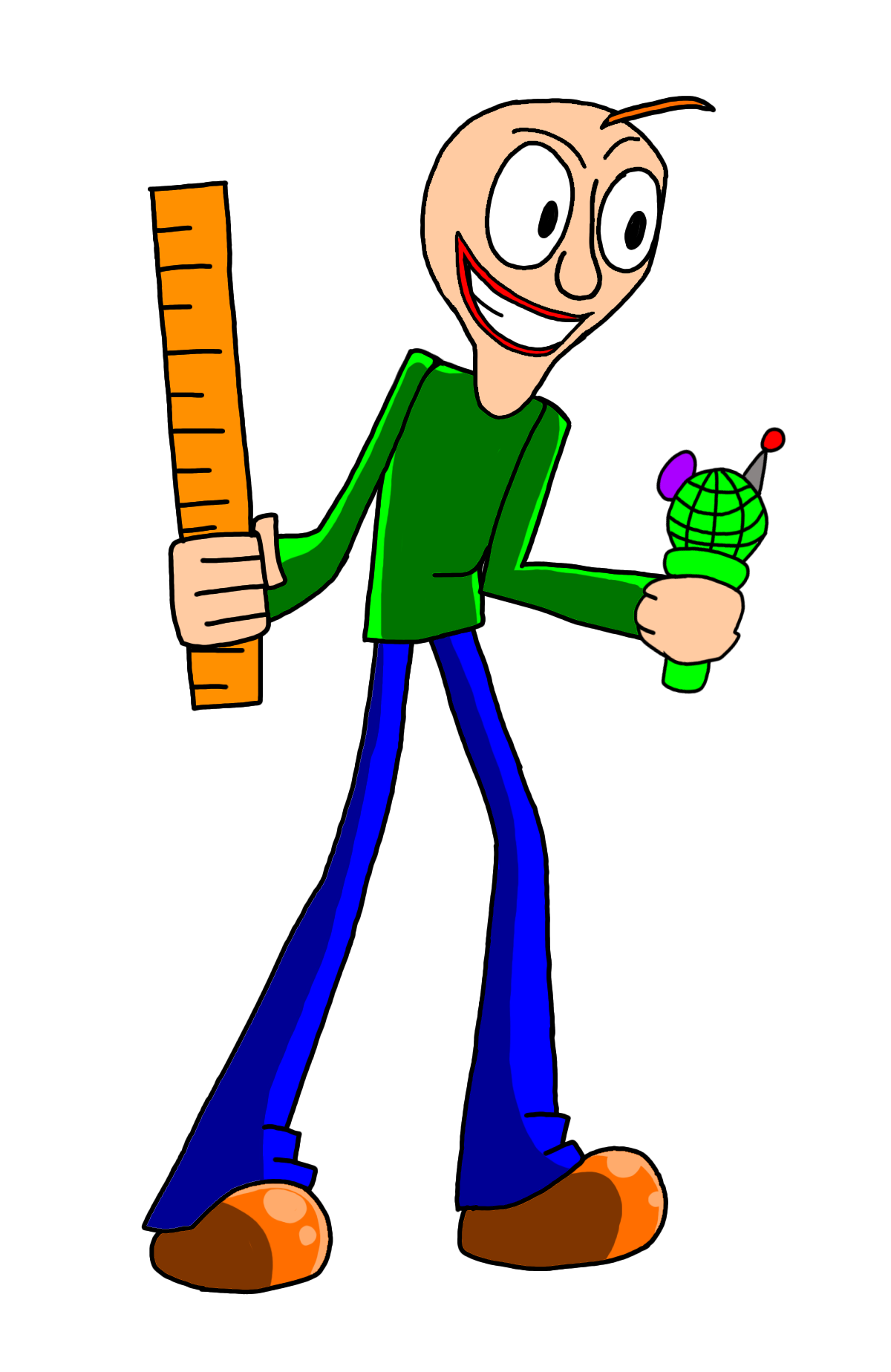 Baldi Normal Horror baldi but normal by thomastrainfan11 on DeviantArt