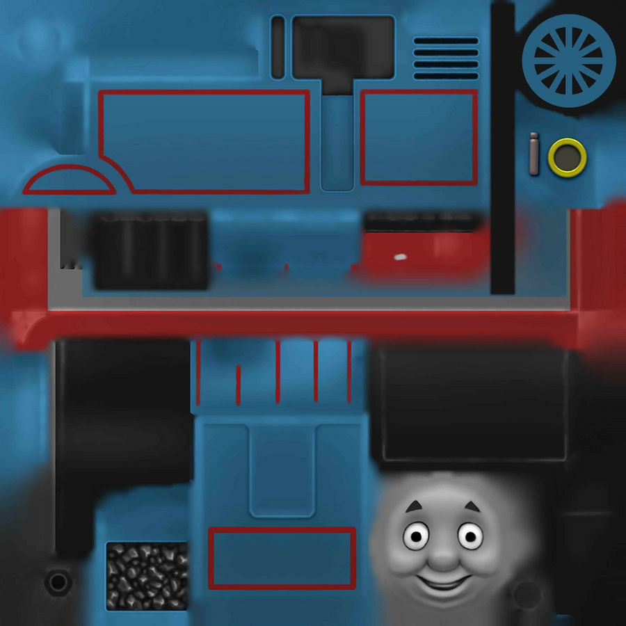 Thomas Model Texture Thomas bootleg texture by thomastrainfan11 on DeviantArt
