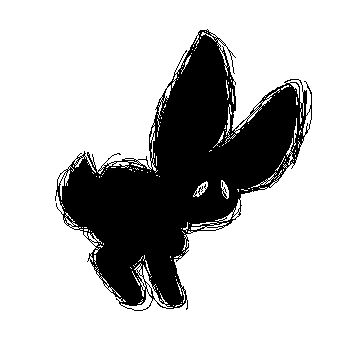 dumb lookin' shadow rabbit by FunAndFreaky on DeviantArt