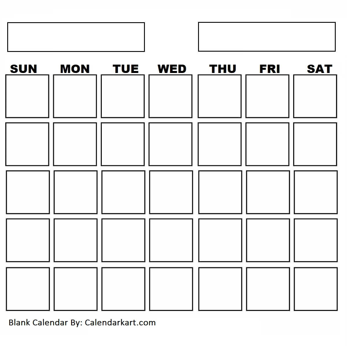 Free Printable Monthly Planner - CALENDARKART