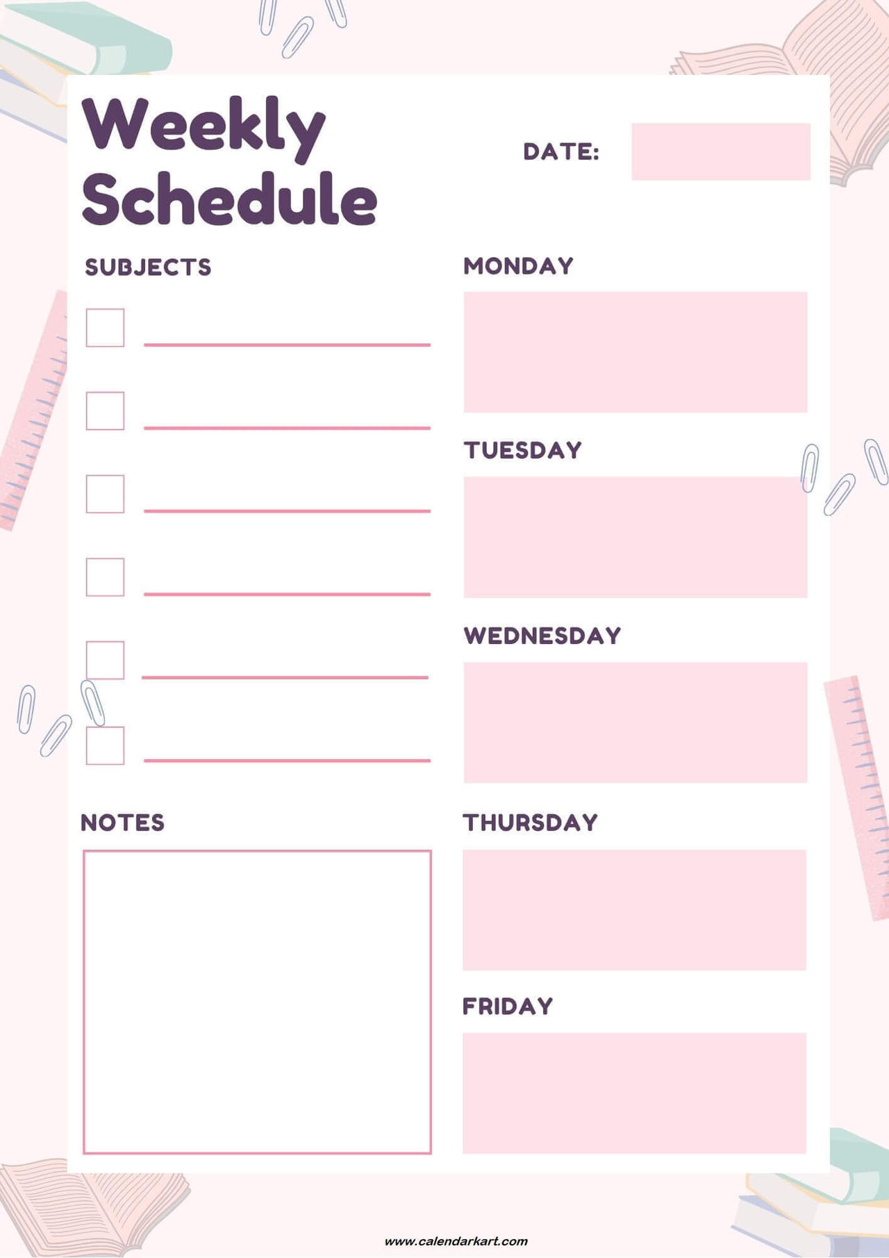 View all weekly calendars  Weekly calendar printable, Calendar