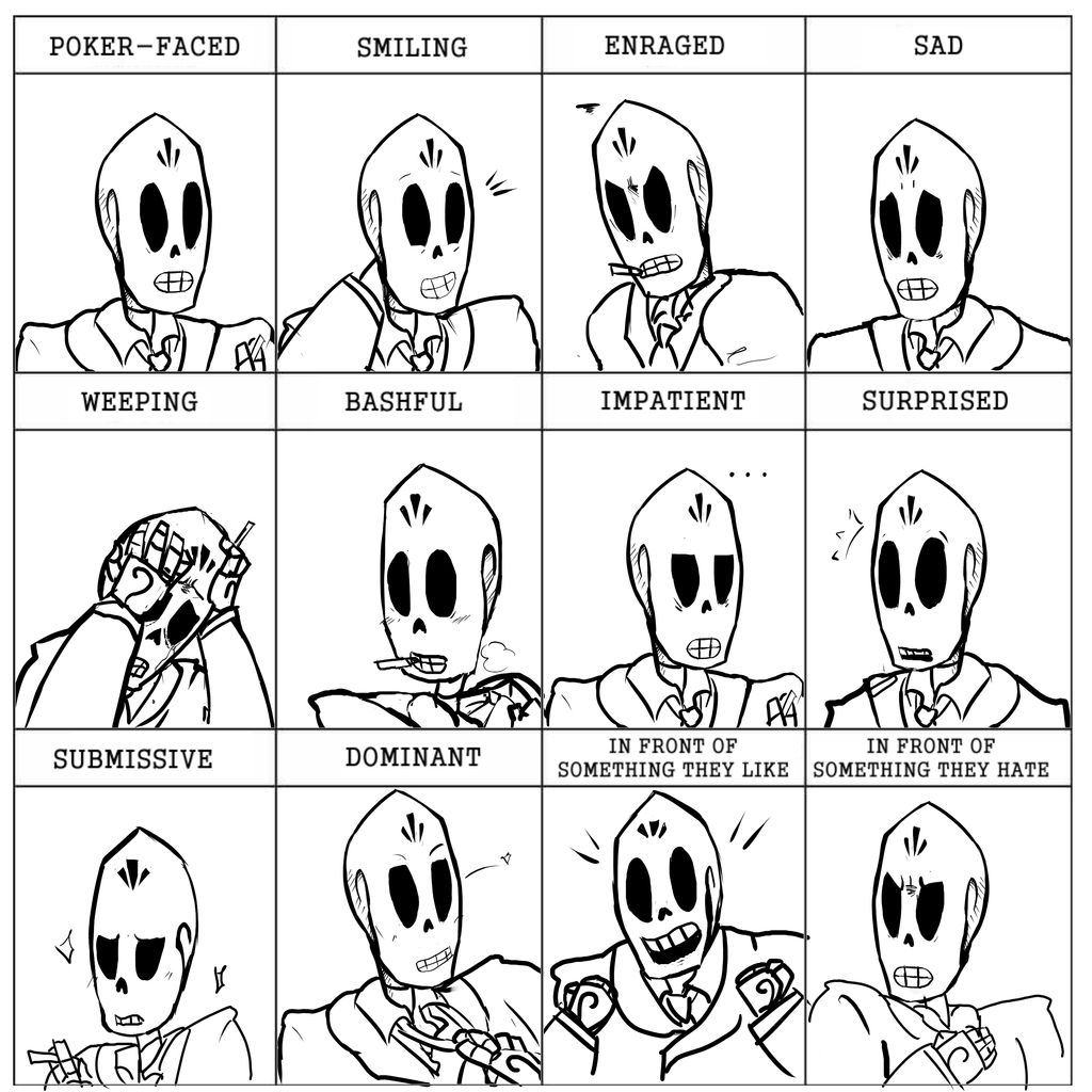 Expressive Skeleton by OfTheVirtus on DeviantArt