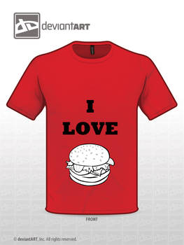 I love hamburger