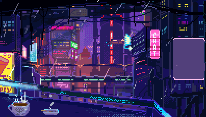 cyberpunk visualization