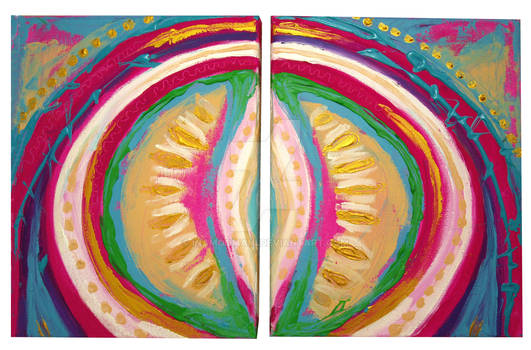 diptych - love