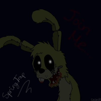 SpringTrap (Practice Doodle) by ChibiFuzzyFox on DeviantArt